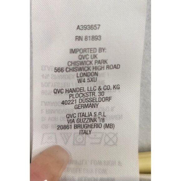 The Muses Lounge Floral Print Striped Poncho-Style Top Womens 2X - Picture 4 of 5